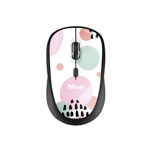 Мишка Trust YVI Wireless Pink Circles (24441) зображення 1