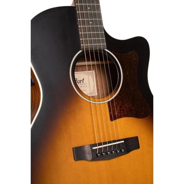 Гітара електроакустична Cort GA1E Open Pore Sunburst - picture 4