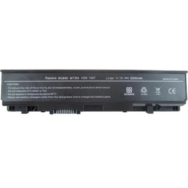 Акумулятор до ноутбука AlSoft Dell Studio 1535 WU946 5200mAh 6cell 11.1V Li-ion (A41091) - зображення 1