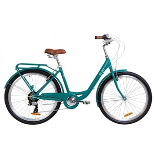 Велосипед Дорожник 26" RUBY Vbr рама-17" 2019 смарагдовий з багажником (OPS-D-26-070) зображення 1