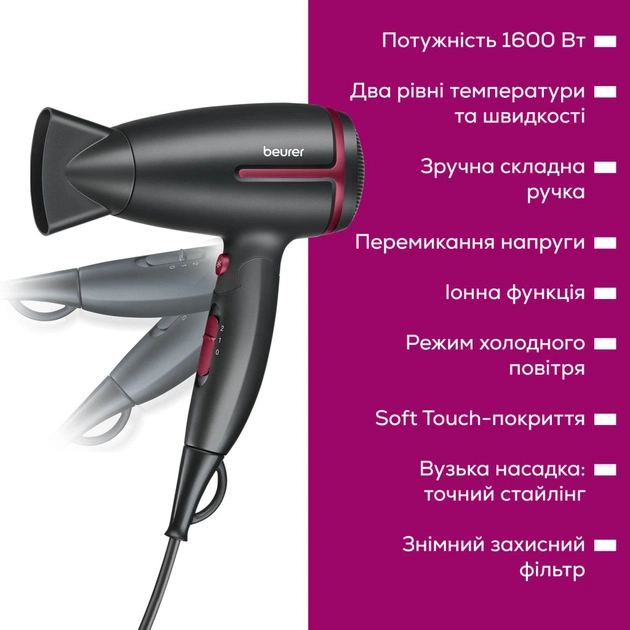 Фен Beurer HC 25 LE 2025 - изображение 7