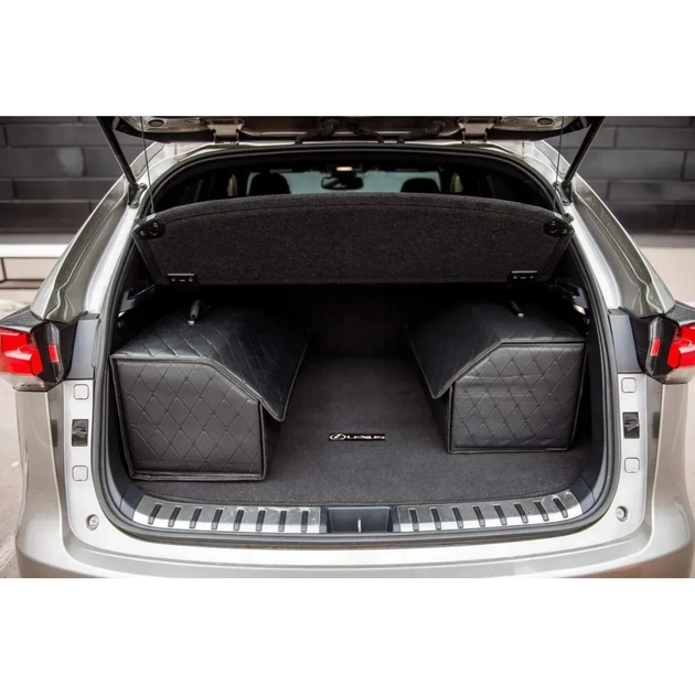 Сумка-органайзер Poputchik в авто, розмір 65*30*30 см (L), (03-144-2Д) - зображення 8