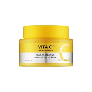 Крем для обличчя Missha Vita C Plus Spot Correcting Sleeping Mask Pack Cream 50 мл (8809747962624) зображення 1