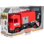 Спецтехніка Tigres Авто "Middle truck" сміттєвоз (червоний) в коробці (39488) - зменшене зображення 2