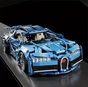Конструктор Bugatti Chiron Blue 1084 деталі - зменшене зображення 3