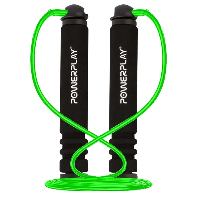 Скакалка PowerPlay 4205 Зелена (PP_4205_Green) - изображение 1