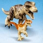 Конструктор LEGO Jurassic World Втеча тиранозавра і атроцираптора 466 деталей (76948) - зменшене зображення 8