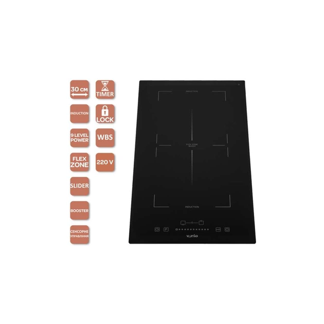 Варочная поверхность Ventolux HI 32 TC FBS FZ SL - изображение 5