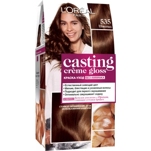 Фарба для волосся L'Oreal Paris Casting Creme Gloss 535 - Шоколад 120 мл (3600521190012) зображення 1