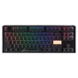 Клавіатура Ducky One 3 TKL Cherry MX Brown RGB UA USB Black (DKON2187ST-BUAPXCLAWSC1) - зменшене зображення 1