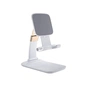 Подставка для планшета и телефона Knight Foldable Desk Mobile Phone Holder Stand (Alloy) White Essager (EZJZM-QS02) - уменьшенное изображение 1