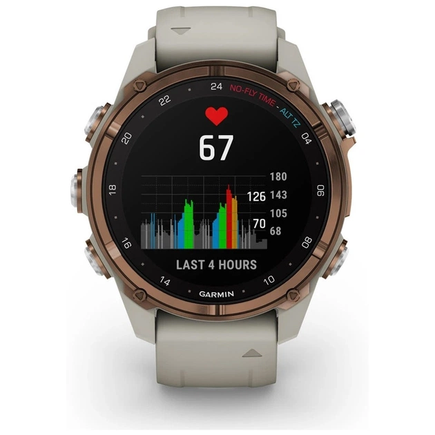 Смарт-годинник Garmin Descent Mk3i, 43mm, SKF12 PVD Ti/Fr Gry, Dive Computer, GPS дайвінг комп'ютер (010-02753-14) - picture 8