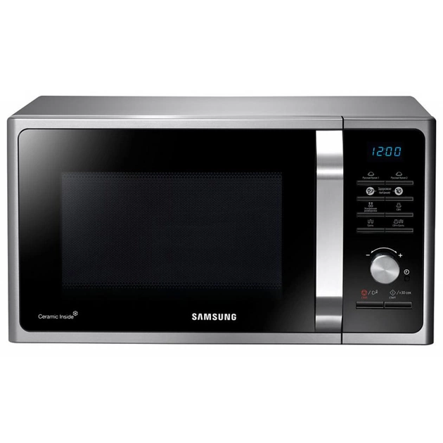 Мікрохвильова піч Samsung MS 23 F 302 TAS/UA (MS23F302TAS/BW) - зображення 1