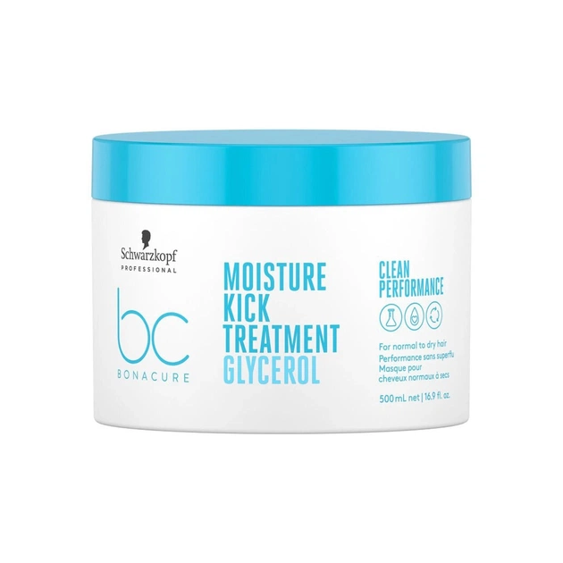 Маска для волосся Schwarzkopf Professional BC Bonacure Moisture Kick Treatment Glycerol 500 мл (4045787725834) - зображення 1