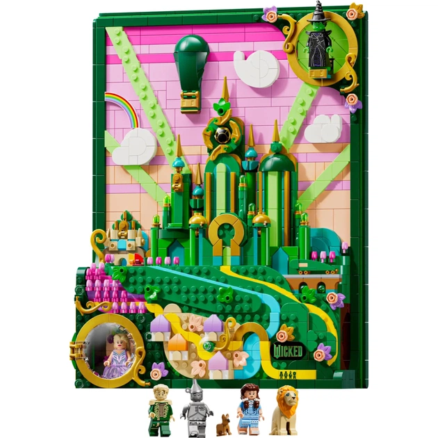 Конструктор LEGO Wicked Емеральд-сіті Настінний декор (75685) - зображення 1