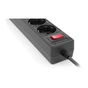 Мережевий фільтр живлення REAL-EL RS-Protect 505, 1.8m, black (EL122300044) - зменшене зображення 8