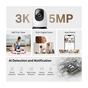 Камера відеоспостереження Mercusys IP-Камера MERCUSYS MC230 5MP N300 microSD motion detection. AI (MC230) - зменшене зображення 3