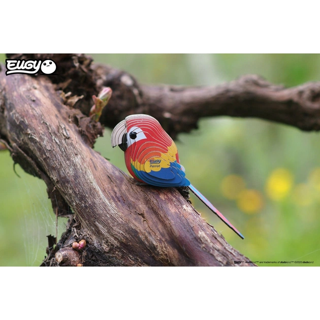 Пазл Eugy 3D Зоопарк Папуга Ара (XEG-023) - picture 7