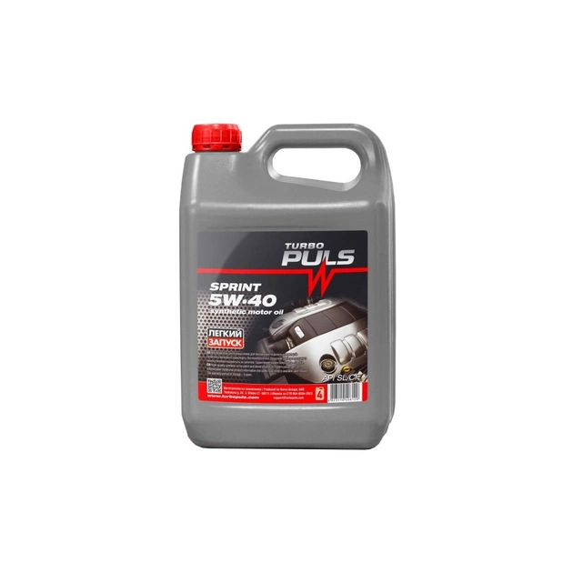 Моторное масло TURBO PULS SPRINT 5W-40, API SL/CF 3,6л (4823110406120) - изображение 1