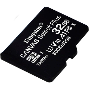 Карта пам'яті Kingston 32GB microSDHC class 10 UHS-I A1 (R-100MB/s) Canvas (SDCS2/32GBSP) зображення 1