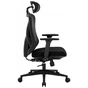 Офісне крісло GT Racer B-5759 Black/Black - зменшене зображення 3