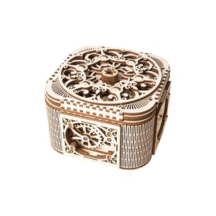 Конструктор Ugears механічний Скринька з секретом (70031) зображення 1