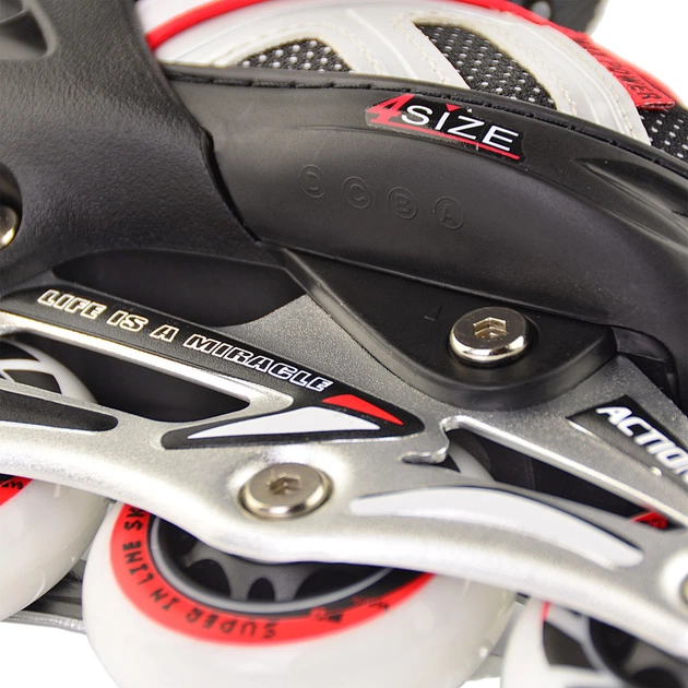 Роликові ковзани Action Danny Червоні 33-36 (PW-126B-79/Red/33-36) - picture 10