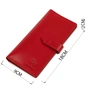 Гаманець Grande Pelle Червоний (11516) - зменшене зображення 3