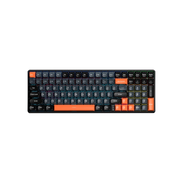 Клавіатура Aula S100 Brown Switch USB UA Black (6948391203157) - зображення 1