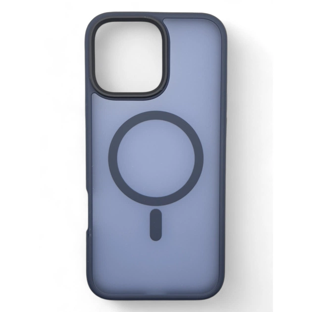Чохол до мобільного телефона BeCover Metal Buttons Case (MagSafe) для Apple iPhone 16 Pro Max Blue (712100) - зображення 1