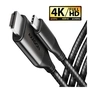 Кабель мультимедійний USB-C to HDMI M 1.8m black AXAGON (RVC-HI2MC) - зменшене зображення 2