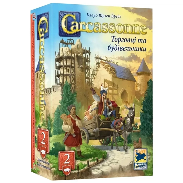 Настільна гра Feelindigo Каркасон: Торговці та Будівельники (Carcassonne: Traders and Builders) (укр.) доповнення (FI25067) - зображення 1