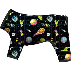 Дощовик для тварин Collar WAUDOG Clothes "Рік і Морті 2" L50 В 70-74 см, З 47-50 см (5351-0281) зображення 1