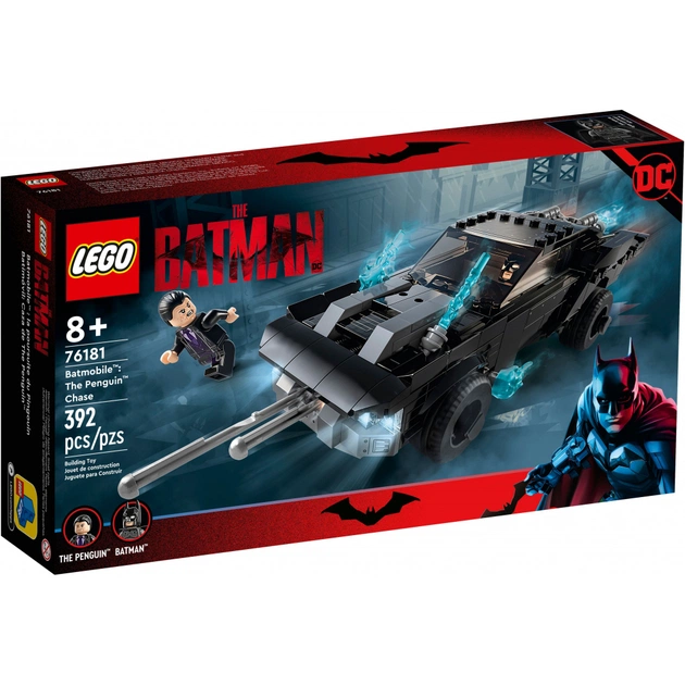 Конструктор LEGO Super Heroes DC Batman Бетмобіль: погоня за Пінгвіном 392 деталі (76181) - изображение 1