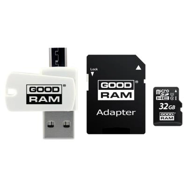 Карта пам'яті Goodram 32GB microSD Class 10 (M1A4-0320R11) - изображение 1