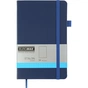 Книга записна Buromax Etalon 125x195 мм 96 аркушів в точку обкладинка зі штучної шкіри Синя (BM.291360-02) - зменшене зображення 1