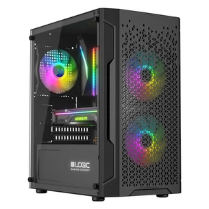 Корпус Logic concept ARAMIS MESH+GLASS ARGB fans 3x120mm (AM-ARAMIS-10-0000000-0002) зображення 1