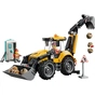 Конструктор LEGO City Желтый экскаватор-погрузчик (60480) - уменьшенное изображение 2