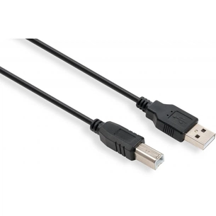 Кабель для принтера USB 2.0 AM/BM 1.8 m Vinga (VCPDCAMBM1.8BK) зображення 1