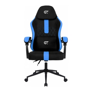 Крісло ігрове GT Racer X-2326 Black/Blue (X-2326 Fabric Black/Blue) зображення 1