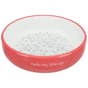 Посуд для котів Trixie 300 мл/15 см (коралова) (4047974247716) зображення 1