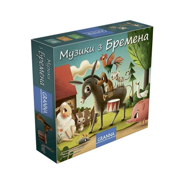 Настольная игра Granna Музыканты из Бремена (84290) - изображение 1