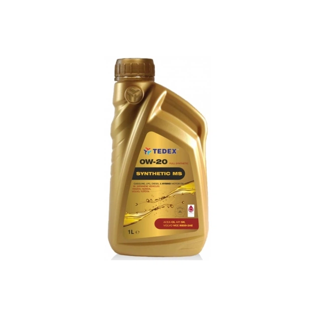 Моторное масло TEDEX SYNTHETIC (MS) MOTOR OIL 0W20 - 1л - изображение 1