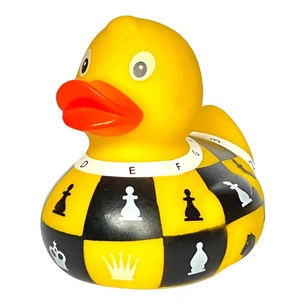 Игрушка для ванной Funny Ducks Утка Шахи (1319) изображение 1