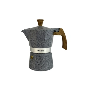 Гейзерна кавоварка Magio Сіра 3 порції 150 мл (MG-1010) зображення 1