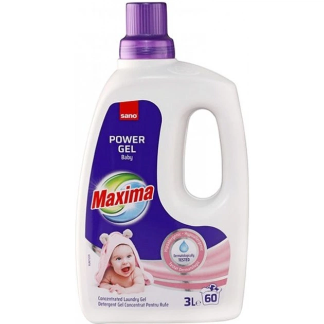 Гель для прання Sano Baby 3 л (7290102992188) - изображение 1
