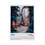Календарь Buromax настенный А2 2027 год, 1 пружина, Fairytale landscapes (BM.210651) - уменьшенное изображение 2