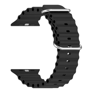Ремінець до смарт-годинника Armorstandart Ocean Band для Apple Watch 49/46/45/44/42 (Series 1-3) Black (ARM74244) зображення 1