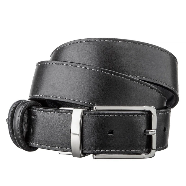 Ремінь Grande Pelle Брючний двосторонній Синій та Чорний (11156) - зображення 3