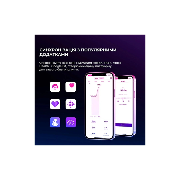 Весы напольные Yunmai X Smart Scale (YMBS-M268) - изображение 3